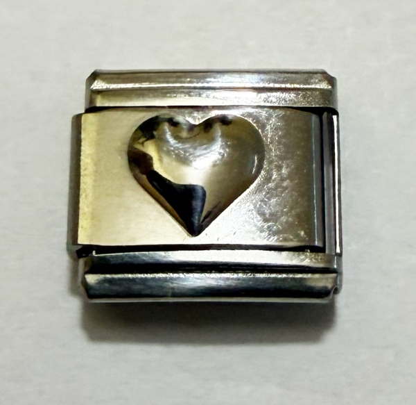 Modul Herz silber