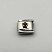 Modul roter Stein rund