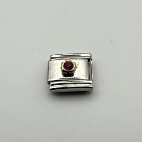 Modul roter Stein rund