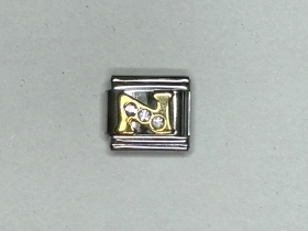 Modul N gold mit Stein