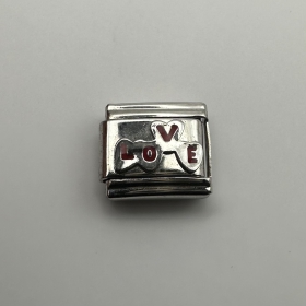 Modul Love silber-rot